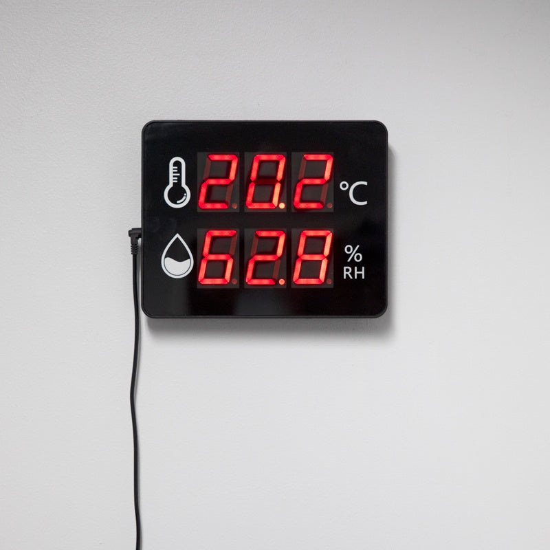 Wall Mounted Thermometer & Hygrometer - WM20 - 25 x 170 x 210 mm