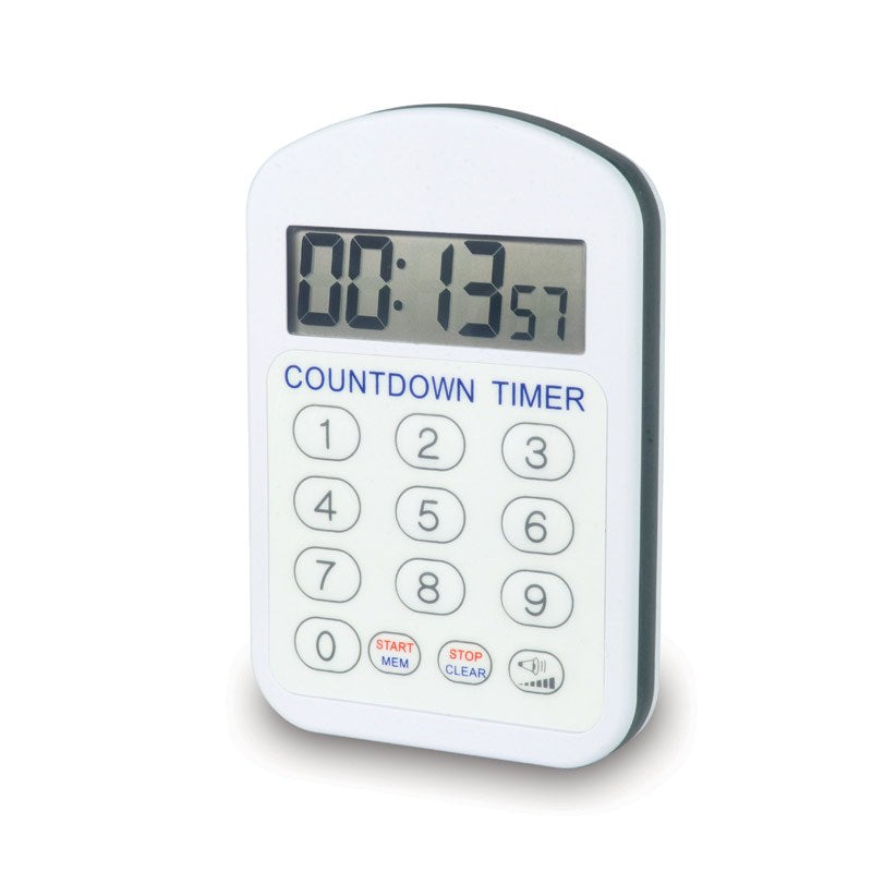 Water-Resistant Countdown Timer with Alarm