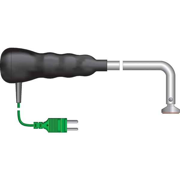 Waterproof Bell Surface Temperature Probes - 90° angle