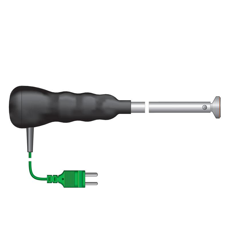 Waterproof Bell Surface Temperature Probes - straight