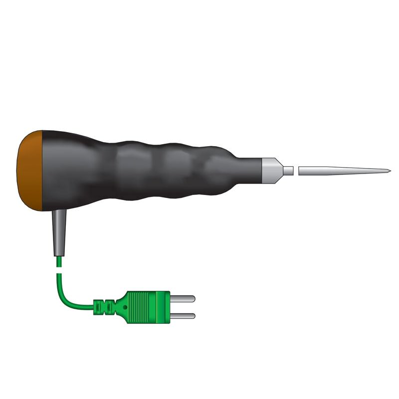 Waterproof Thermocouple Penetration Probe - Brown